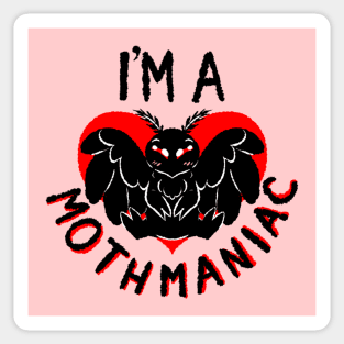 Mothmania Sticker